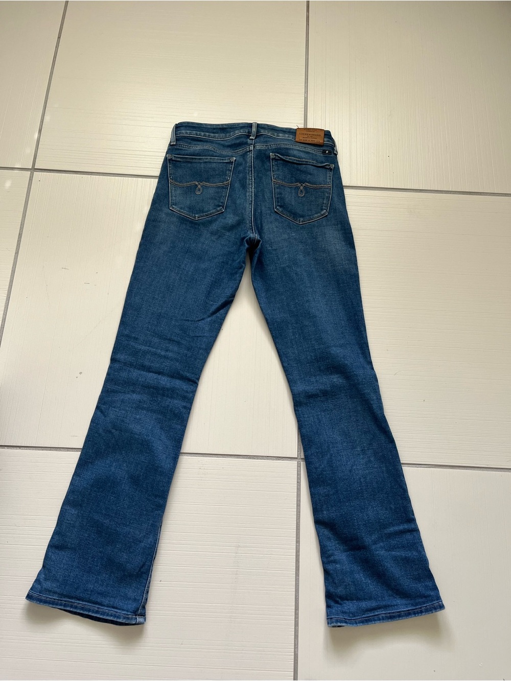 Lucky Brand Dark Blue Flare Jeans